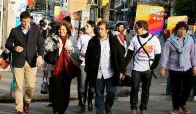 Corach y Bullrich recorrieron Palermo