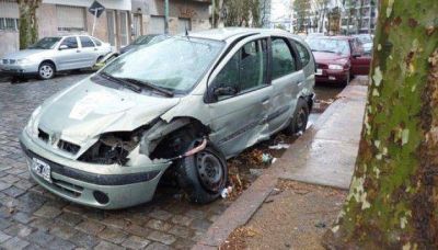 Removieron 80 autom�viles que estaban abandonados en Caballito