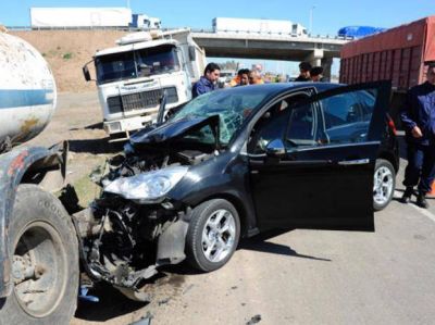 Gerardo Rico sufri� un espectacular accidente pero est� fuera de peligro