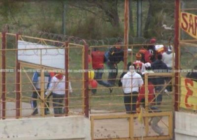 Capturan al presunto autor de pu�alada en interna entre barras de Sarmiento