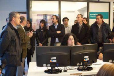 La Municipalidad mostr� el funcionamiento del Centro de Monitoreo