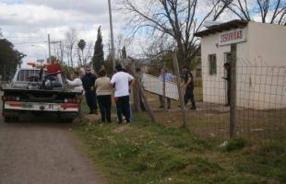 Un joven ocupo la casilla de seguridad del barrio La Providencia: fue desalojado