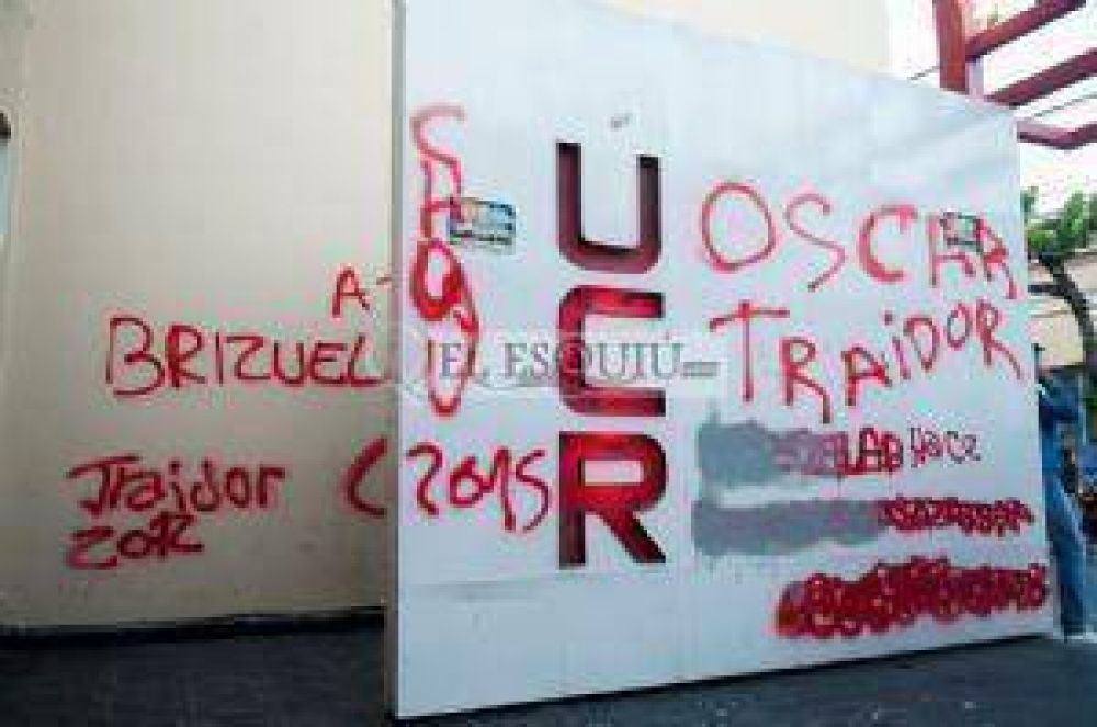 La UCR en pleno se victimiz� por los incidentes
