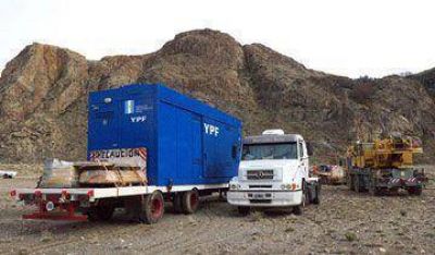 Lleg� m�dulo de YPF para la estaci�n de El Chalt�n
