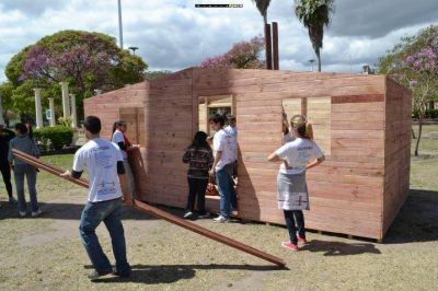 TECHO levant� una casa modelo en Costanera para abrir su colecta