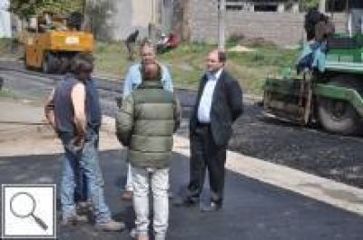 El Gobierno Local asfalta las calles de las localidades del partido de Jun�n