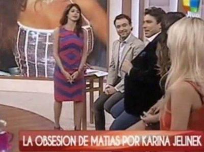 Mat�as Al� cont� c�mo intenta conquistar a Karina Jelinek