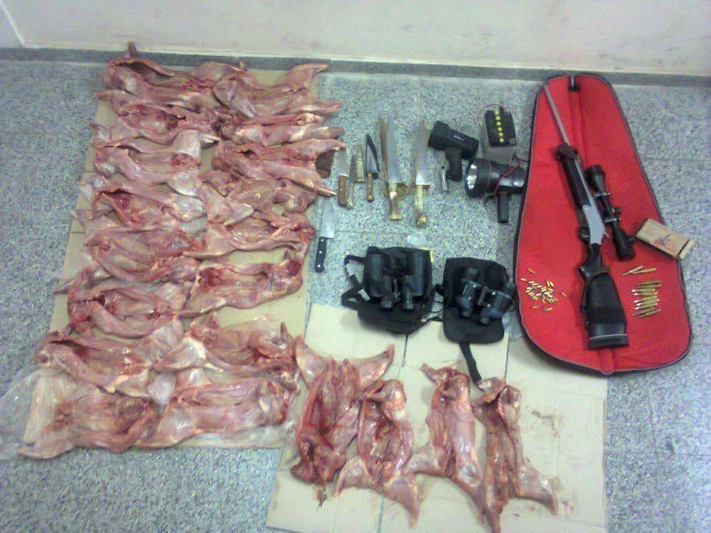 Detuvieron a dos hombres por robo de ganado en la zona de Los Membrillos
