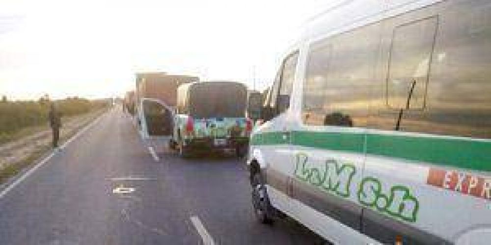 Sigue el corte en la ruta 81