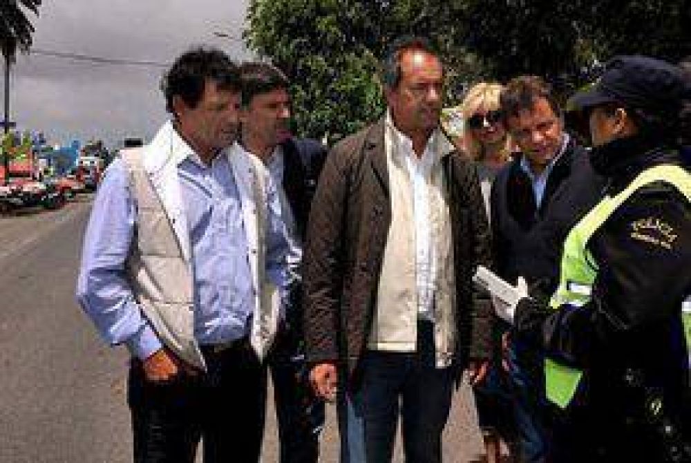 El gobernador Scioli visita nuevamente Mar del Plata