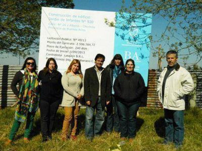 Con una inversi�n de $2,6 millones comenz� la obra del Jard�n N� 920 