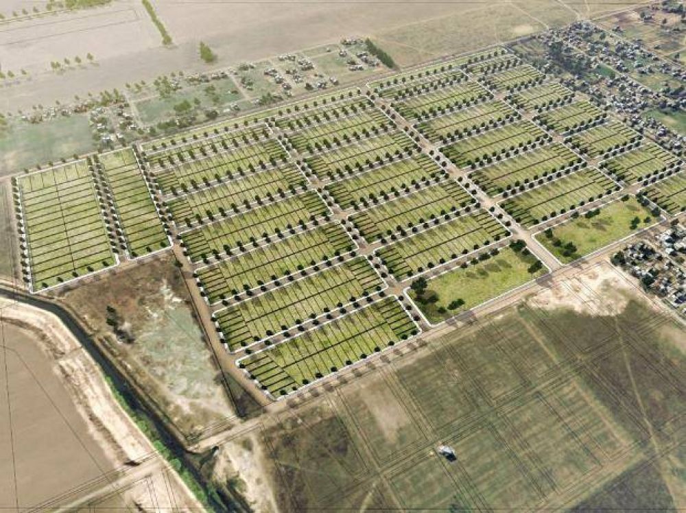 Sortear�n los primeros 300 lotes con servicios en parque Ibarlucea