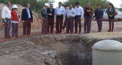 Colocaron 40 km de ca�os en el Acueducto norte