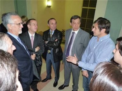 Integrantes de ADEPA fueron recibidos por el intendente Bucca