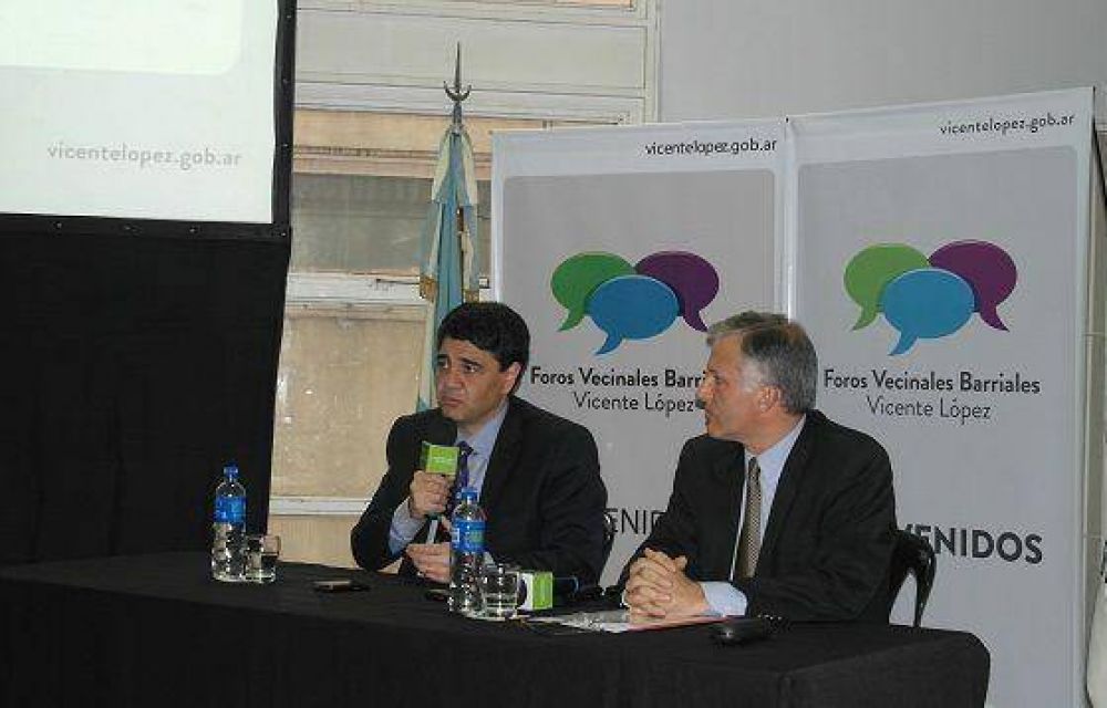 Jorge Macri present� proyectos de los Foros Vecinales Barriales 2013