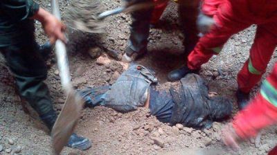 Un joven obrero falleci� aplastado por el derrumbe de una zanja Destacado