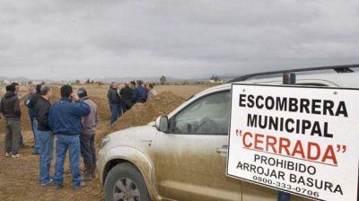 Cerraron escombrera de Km 9 y buscan sanear esos terrenos para viviendas y espacios verdes