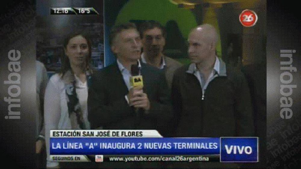 Una de las nuevas estaciones de la l�nea A se llama Papa Francisco