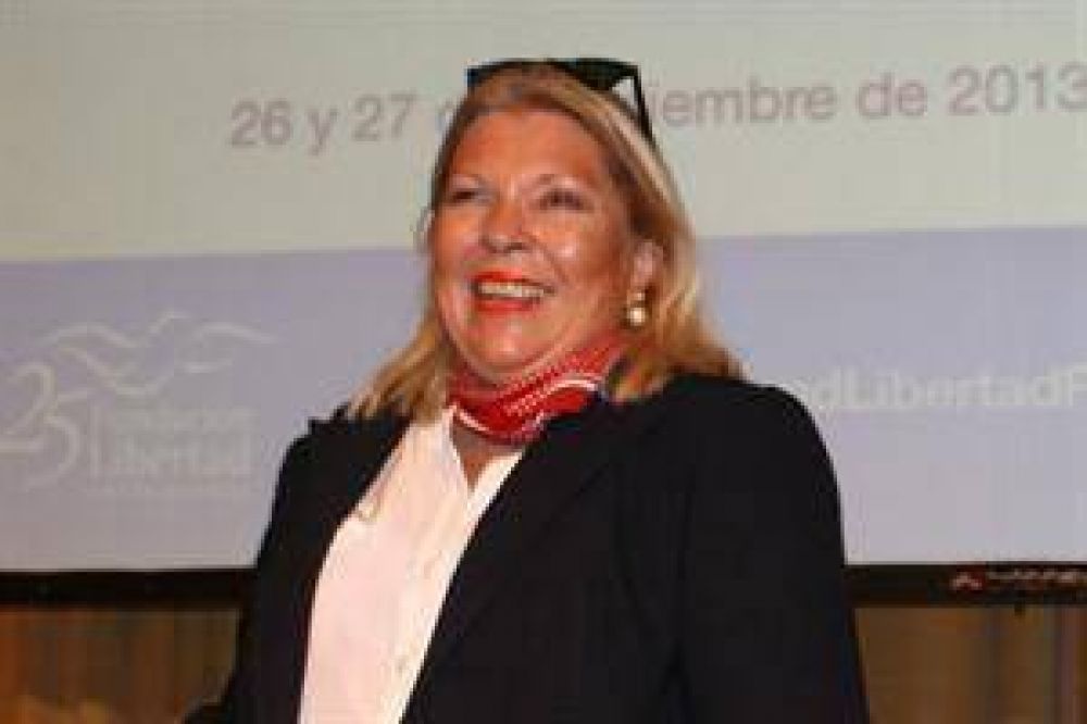 Elisa Carri� llam� a votar a UNEN "antes que el narcotr�fico domine a la Naci�n"