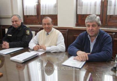 S�nchez present� el plan de seguridad