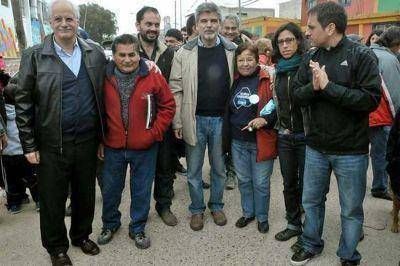 Filmus, Cabandi� y Taiana reclamaron la urbanizaci�n de la Villa 31