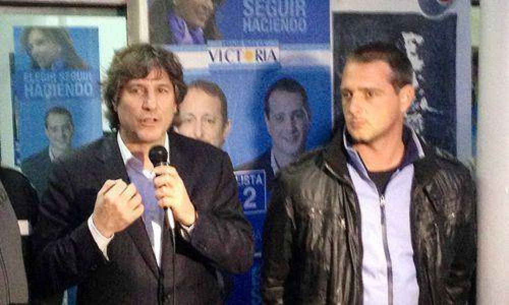 Boudou y Laurent inauguraron una unidad b�sica en Los Cachorros