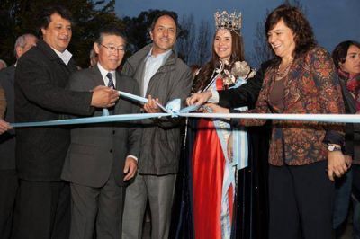Scioli inaugur� la 50va. Fiesta Nacional de la Flor en Escobar