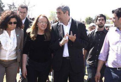 La Ministra Alicia Kirchner y Ferraresi recorrieron obras en Avellaneda
