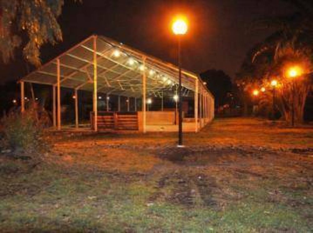 La pista de skate park ya cuenta con iluminaci�n
