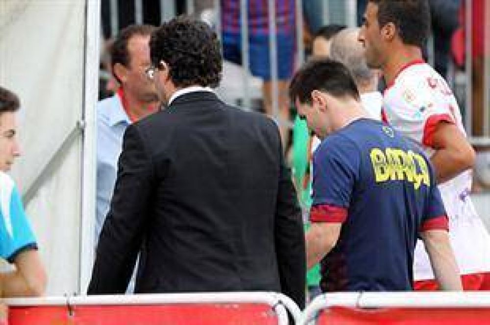 Mala noticia: Lionel Messi est desgarrado y no podr jugar con la Argentina