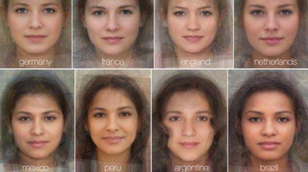 Cient�ficos definen el rostro de la "mujer tipo" en 41 pa�ses