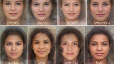 Cient�ficos definen el rostro de la "mujer tipo" en 41 pa�ses