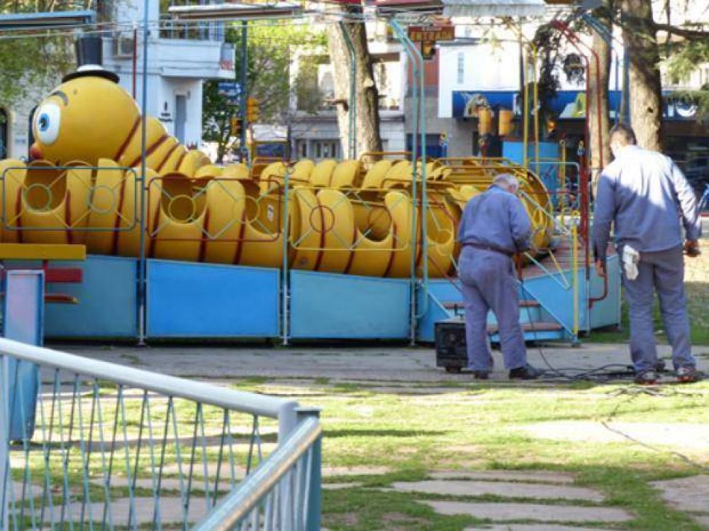 Disponen el cese de actividades para un parque de diversiones