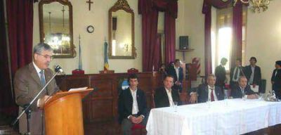 Visit� Col�n el Ministro De Vido  El gobierno Nacional invierte 122 millones de pesos en obra p�blica