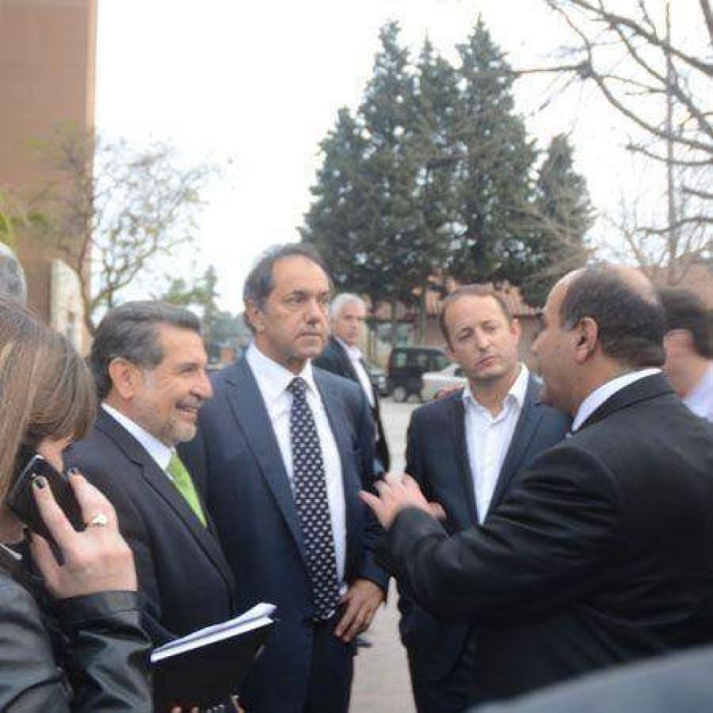 Scioli y Beder suscribir�n el martes convenio de cooperaci�n