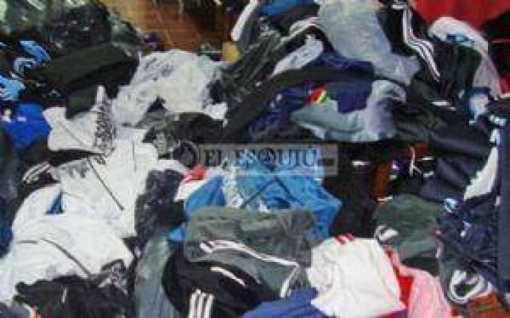 Secuestran gran cantidad de mercader�a �trucha�