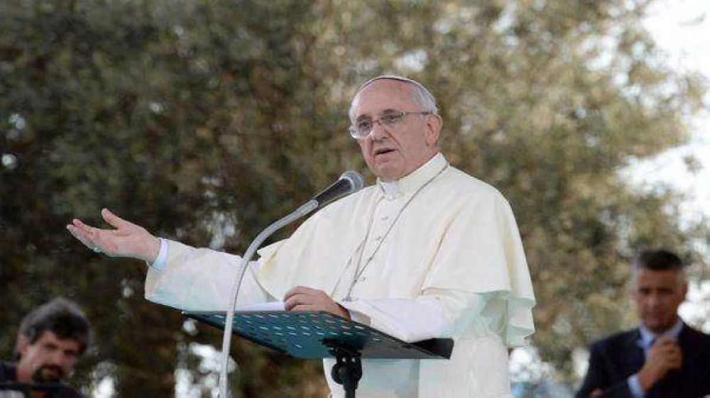 Francisco: "Sin Dios todo se reduce al tener"