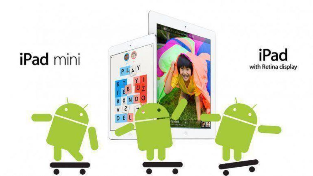 Android consigui finalmente superar al iPad