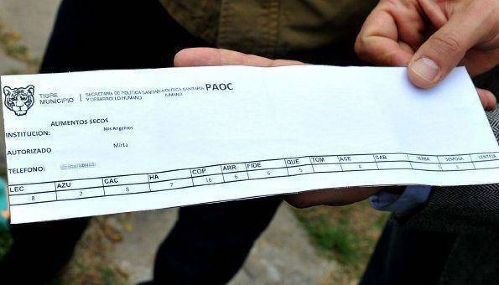Tigre: Gianella denunci� "amenazas" del "gobierno de Massa" a un comedor