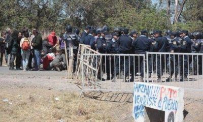 Monsanto: tras represi�n policial, De la Sota sali� a acusar a los K