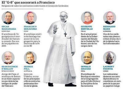 Otra se�al de cambio: el Papa tiene un nuevo consejo asesor