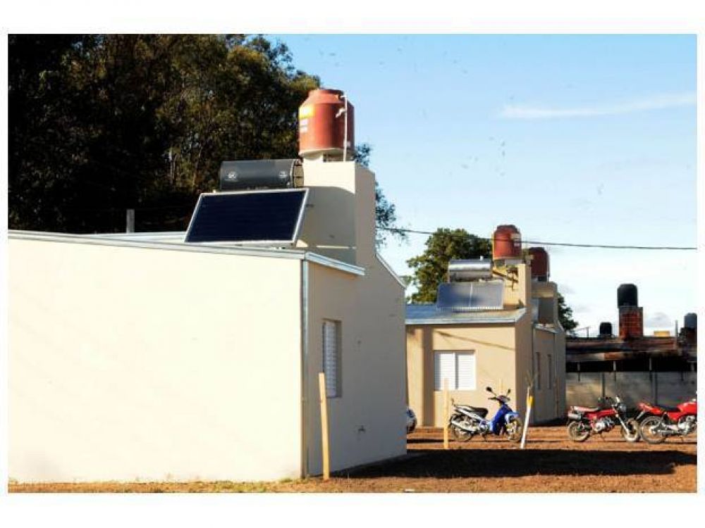 Un barrio funcionar� con energ�a solar en San Carlos Sud