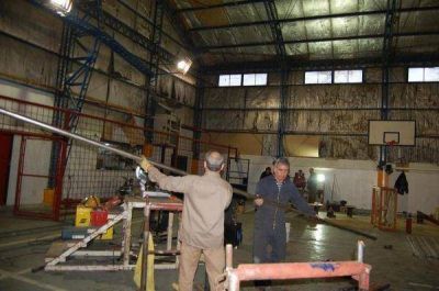 El jueves se reinaugura el recuperado gimnasio �Juan Manuel de Rosas�
