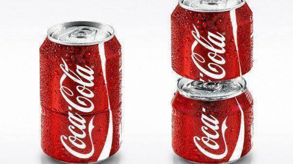 Coca Cola crea una lata divisible para que se pueda compartir