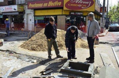 San Fernando: Comenzaron las obras de un nuevo tramo para la calle Constituci�n