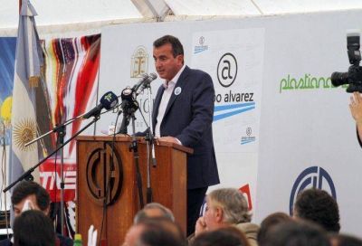 Candidatos, logros, anuncios y reclamos, en el almuerzo de Fuerzas Vivas de San Rafael