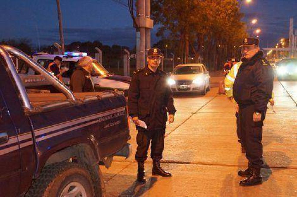 Se realizaron varios operativos de control en los accesos 
