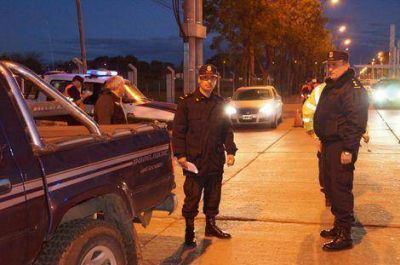 Se realizaron varios operativos de control en los accesos 