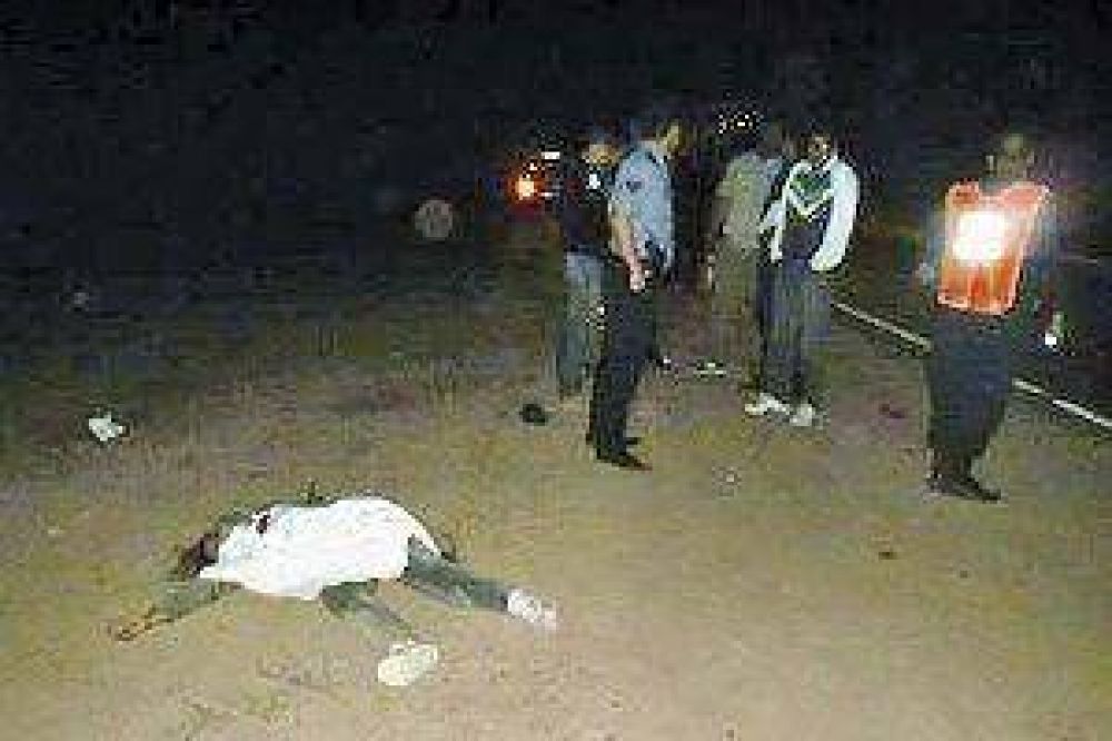 Violento choque en la 34: una joven muerta y un herido en grave estado
