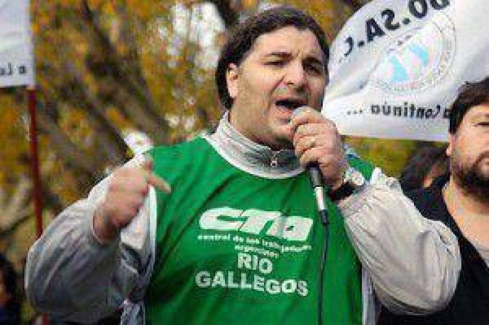 Alejandro Garz�n (ATE-CTA) vuelve a Santa Cruz como impulsor de un movimiento pol�tico-sindical